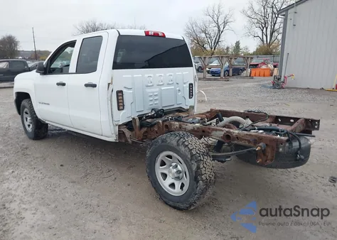 2017 Chevrolet Silverado 1500 Wt из США, поврежденный, VIN 1GCVKNEC7HZ284721